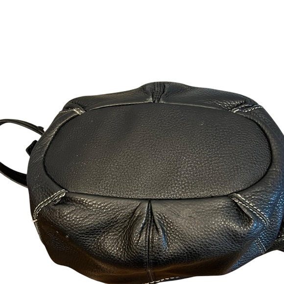 The Sak Women's Iris Hobo Shoulder Bag Black Pebble Leather - Picture 6 of 10